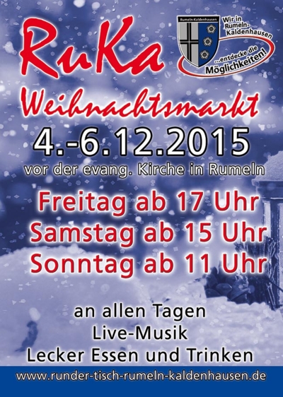 Weihnachtsmarkt 2015 voller Kurzweil