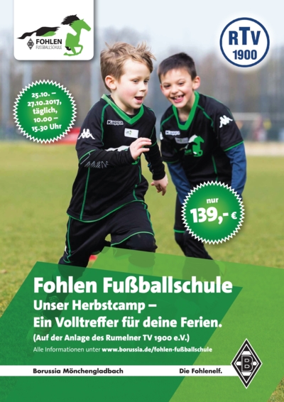 Herbst-Camps für unsere Nachwuchskicker!