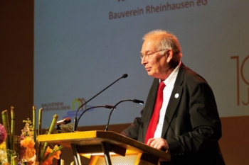 Bauverein Rheinhausen  auch beim Feiern top!