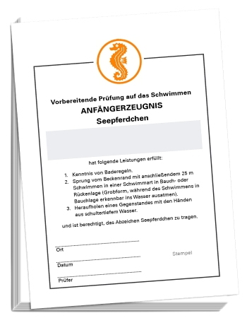 „Seepferdchen“ – für starke Jungen und Mädchen!